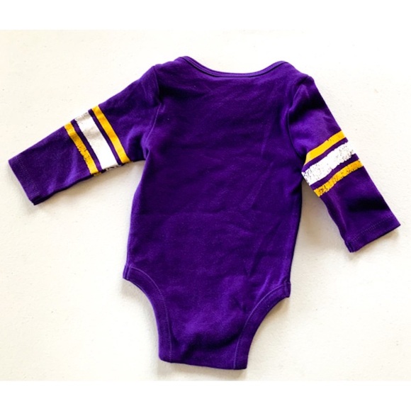 NFL Minnesota Vikings Baby Onesie - Purple - Picture 2 of 2